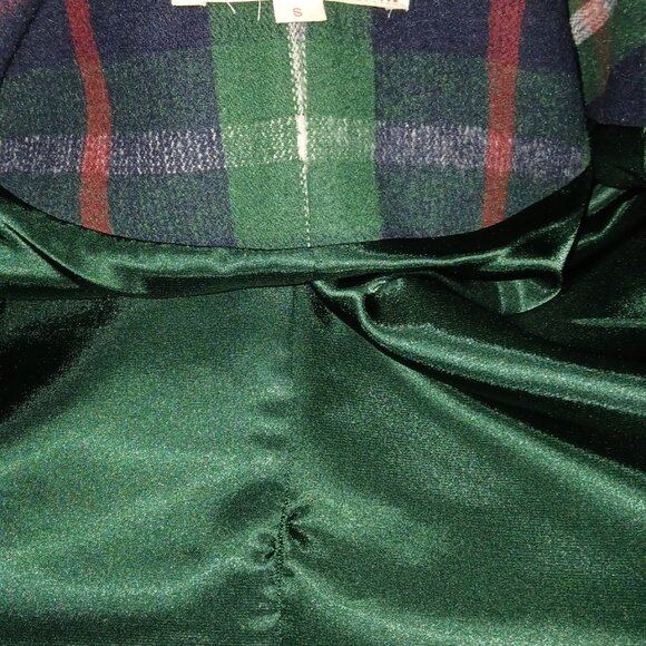 Anthropologie Madchen, Elegant Plaid Hooded Cape, Small, $60 and FREE SHIPPING! - Picture 14 of 14